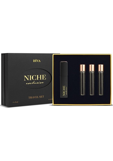 Niche Exclusive Diva Kadın Parfüm EDP 4 x 8 ML