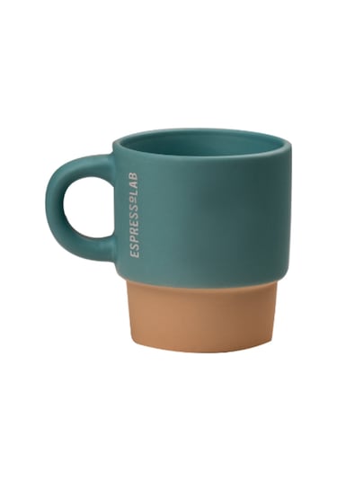 Espressolab Stoneware Espresso Bardağı No:108 120 Ml Seramik Espresso Kupası Mavi