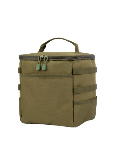 10l Kamp Saklama Çantası Büyük Kapasiteli Gaz Tankı Saklama Çantası Çok Green Polonya Yeşil