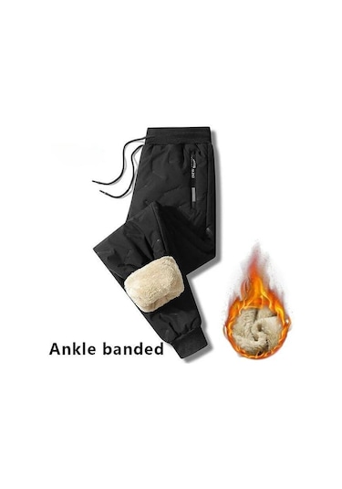 Siyah Kış Eşofman Erkekler Peluş Kalın Polar Eşofman Kuzu Yünü Termal Pantolon Rahat Pantolon Su Geçirmez Rüzgar Geçirmez Sıcak Pamuklu Pantolonlar 6xl Siyah Siyah Kış Eşofman Erkekler Peluş Kalın Polar Eşofman Kuzu Yünü Termal Pantolon Rahat Pantolon Su Geçirmez Rüzgar Geçirmez Sıcak Pamuklu Pantolonlar 6xl Siyah