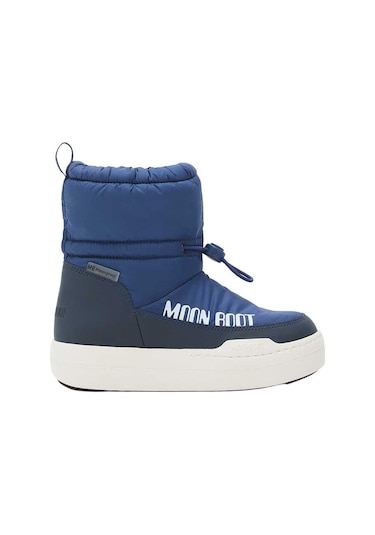 F017 Blue Navy Bot Kız Çocuk 80d3440090 Moon Boot Jr Park Tube Mid Wp Mavi
