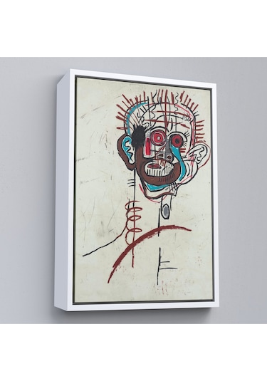 Çerçeveli Jean-michel Basquiat - İsimsiz Tablo - Untitled-7441
