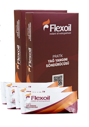 Flexoil Pratik Yağ Yangını Söndürücüsü (4'lü Paket)