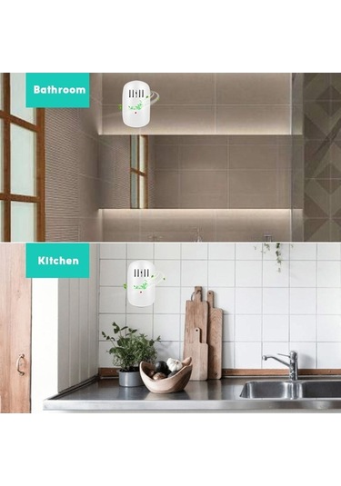 Createtech Temizleyici Renkli Priz Pm2.5 Mini Hava Temizleyici & Kokudan Arındırıcı, Dezenfektan Freshener Ev Banyo İçin Renkli