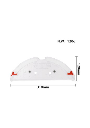 Xiaomi Q7 Max / Q7 Max + Elektrikli Süpürge Su Deposu Paspas Bezi Tepsisi Plastik Paspas Braketi