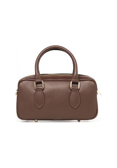 D223 Chocolate Portföy Çantası Kadın Cecıle Piumelli Milano Bag D223 Chocolate