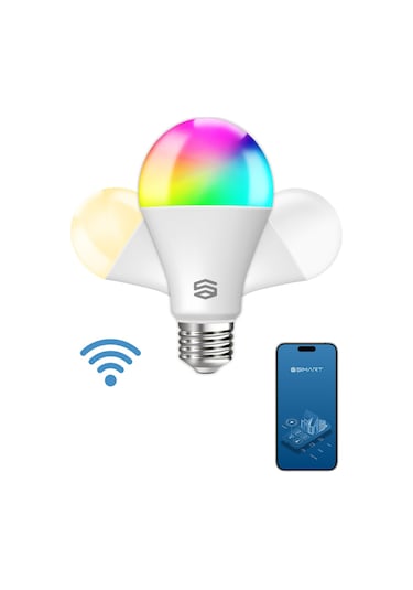 Şımart Akıllı RGB Led Wi-Fi Ampul Gün Işığı/Beyaz - Akıllı Lamba