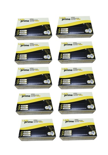 Nitril Eldiven L Beden 100'lü Kutu X 10 Adet