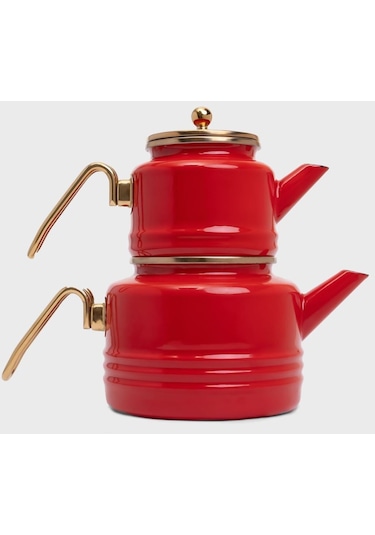 Miss Betty Linea 2.65 L Emaye Çaydanlık