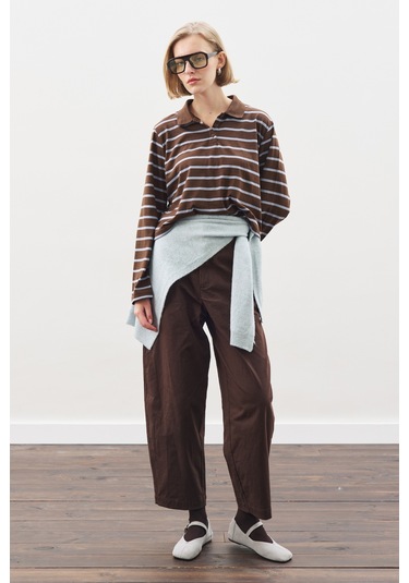 Kare Yaka Bağlamalı Triko Atkı Mavi Mavi