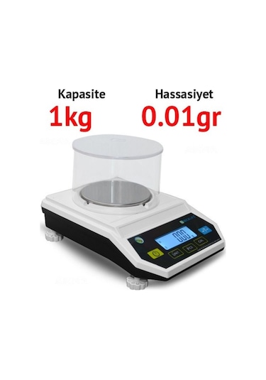 Fly 1000 Hassas Tartım Terazisi - Hassasiyet: 0.01Gr. Max: 1Kg.
