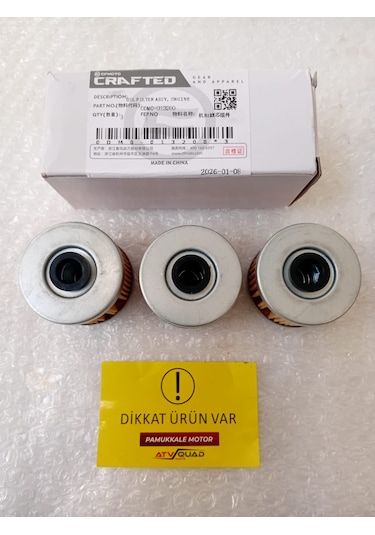 Cf Moto 250 Sr Yağ Filtresi  3 Lü Set