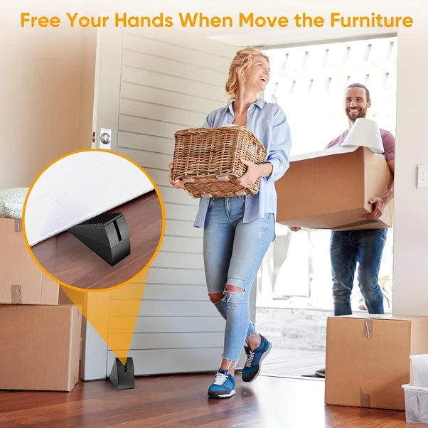 Hightower Silvery Heavy Duty Paspas Kapı Stoppır: Rüzgara Dayanıklı Siyah Kauçuk Kapı Takozu