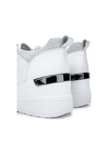 Tamer Tanca Kadın Hakiki Deri Beyaz Sneakers & Spor Ayakkabı 1063 04 Bn Ayk Sk24-25 Beyaz Dr Beyaz