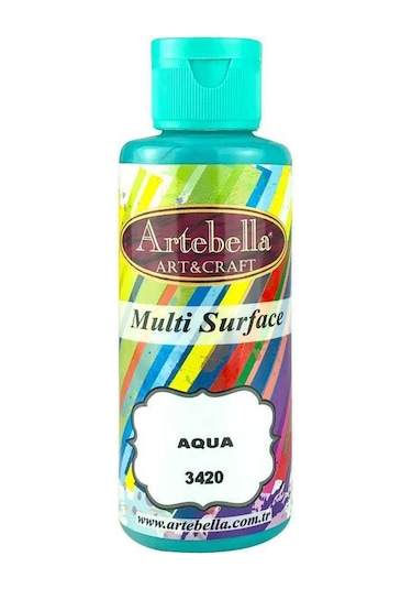 3420130 Artebella Multı Surface Boya 130Cc Aqua