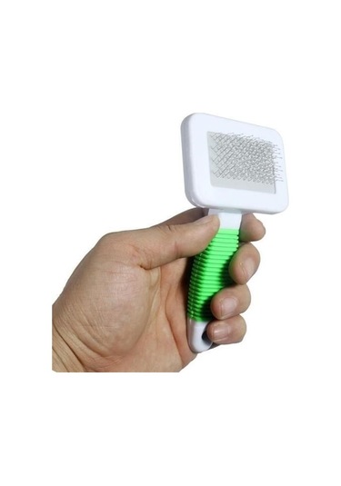 Buffer Kedi Köpek Telli Küçük Boy Tüy Bakım Seti Evcil Hayvan Tarama Fırçası Çok Renkli