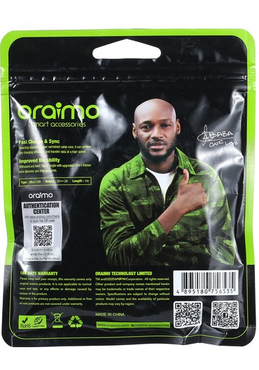 Geeksen Oraimo Micro-usb Hızlı Şarj Ve Veri Kablosu 5v/2a 1m Siyah - Kaliteli Bakır Çekirdekli Dayanıklı Tüp