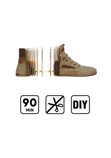 Cartonic 3d Puzzle - Hıgh Top Sneaker