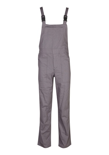 Askılı Bahçevan Tulumu Gabardin 001 Gri