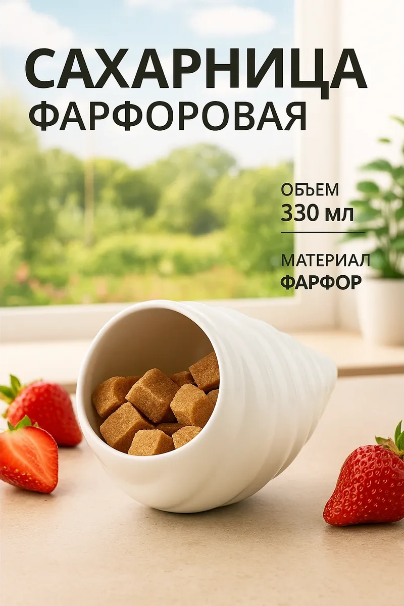 Magistro Beyaz Porselen Şekerlik "deniz Kabuğu" 330 Ml 111151897 Beyaz