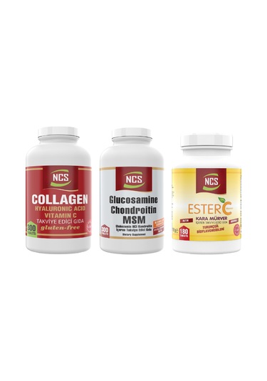 Ncs Collagen 300 Tablet Glucosamine Complex 300 Tablet Ester C Vi