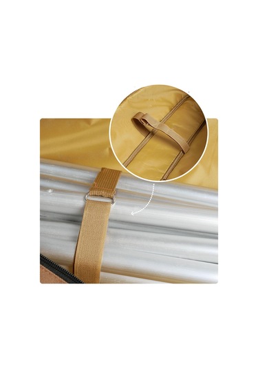 Suntek Gölgelik Direk Çantası Oxford Kumaş Piknik Kahverengi Kahverengi