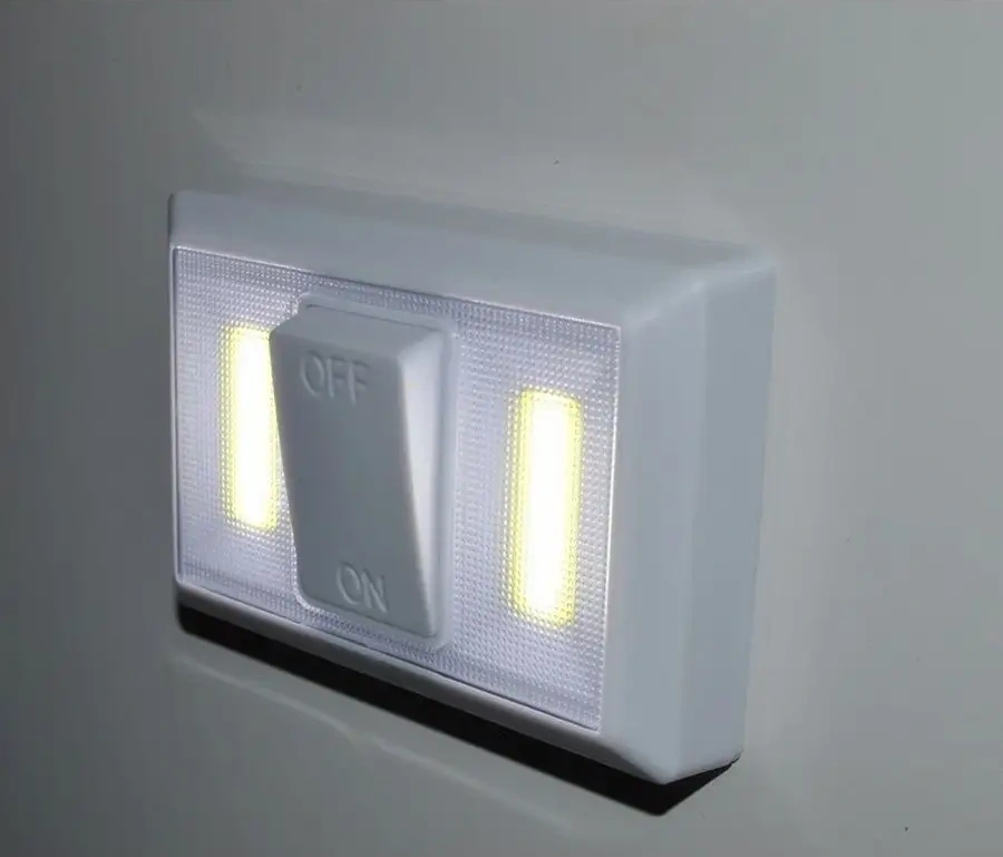 Lismerk Pille Ve Manyetikten Çalışan Kablosuz Duvar Lamba'sı 99662192 Beyaz