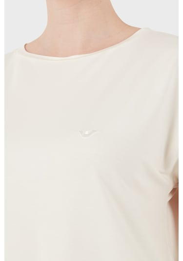 Emporio Armani Bayan T Shirt Ew002908 Af19032 U1054 Ekru Emporio Armani Bayan T Shirt Ew002908 Af19032 U1054 Ekru