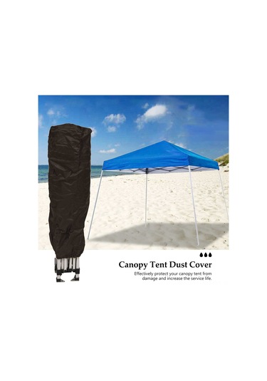 Hfambition 30x38x153 Cm Siyah Oxford Kumaş, Su Geçirmez, Uv Koruyucu, Çadır Koruyucu Kılıfı Çok Renkli