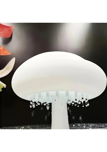 Techbloom Yogle Rain Cloud Humidifier Aromaterapi Difuzor Ahşap Renk Ayarlanabilir Led Işık Yatak Odası Ofis Plastik Gövde