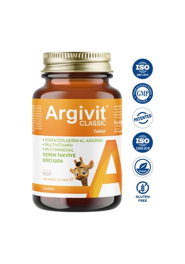 Argivit Classic Takviye Edici Gıda 30  Tablet