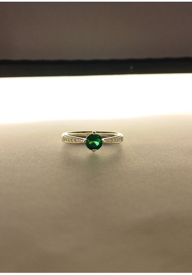 925 Ayar Gümüş Tektaş Yüzük - Şık Ve Zarif Kadın Yüzük Gümüş