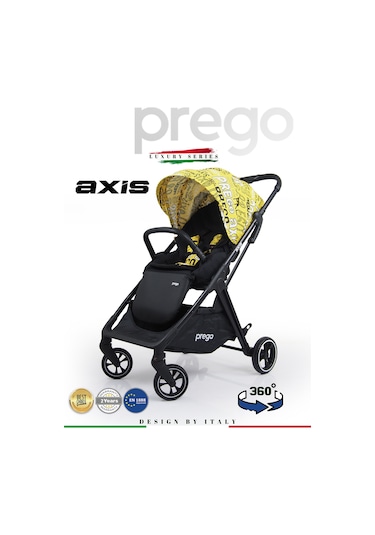 Prego Axis 360 Derece Dönebilen Oturma Üniteli Çift Yönlü Bebek