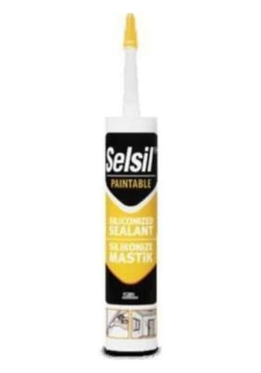 Selsil Silikonize Akrilik Mastik Beyaz 500 G 9002691