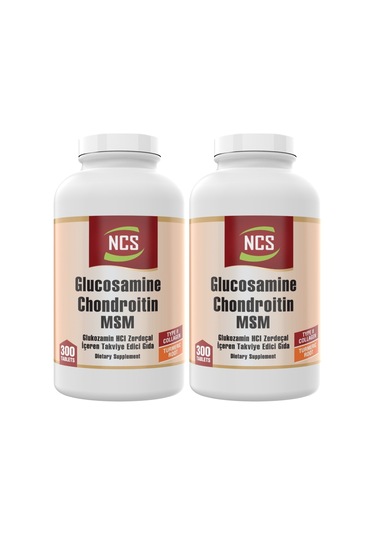 Ncs Glucosamine Chondroitin Msm 2 Adet 300 Tablet Collagen