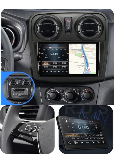 Dacia Sandero 2013-2020 Android Multimedya 9 İnc Hd Ips 2/32GB