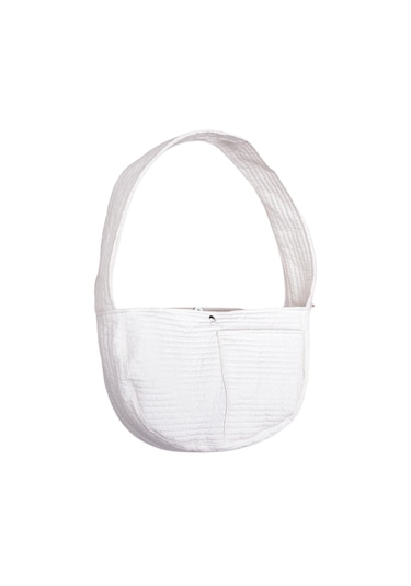 Homyl Taşınabilir Pet Seyahat Çantası Crossbody 9kg-beyaz