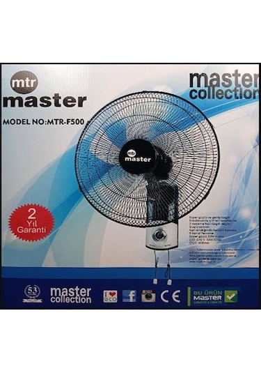 Master MTR-F500 Duvar Tipi Vantilatör