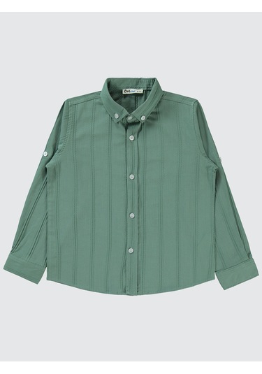 Civil Boys Erkek Çocuk Gömlek 10-13 Yaş Haki Haki