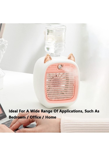 Jialan 3 Hız Taşınabilir Soğutucu Fan Mavi, 190 Ml Evaporatif