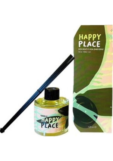 Bargello Bambu Çubuklu Kavun happy Place Oda Kokusu 120 ML