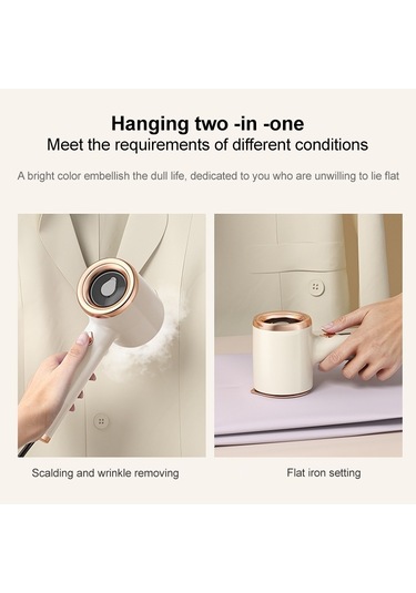 Gt-01 33w Handheld Giyim Vapur Elektrik Iron, İngiltere Fiş Beyaz