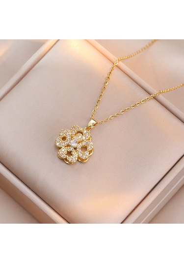 Bayan Kolye: Moda Estetiği Titanyum Çelik Kolye No.347 Çok REnkli