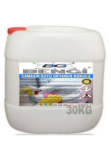 Çamaşır Suyu Okyanus Kokulu 30 Kg Tekli