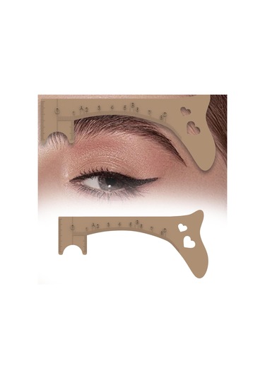 Dolıty Tanımlanmış Kaş Için Eyeliner Şablonu Kahverengi Kahverengi