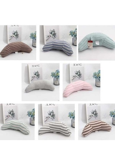 Wondernest 2 Adet Çocuk Boyun Kafalık, Rahat Araba Yastığı, Omuz Koruma Şeridi Kahverengi