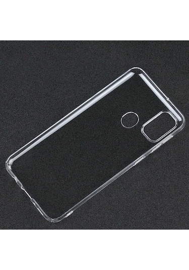 Samsung Uyumlu Galaxy M30s Kılıf Zore Süper Silikon Kapak Renksiz