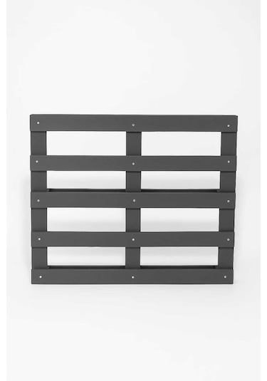 80x80 Cm Ahşap Dekorasyon Paleti Gri