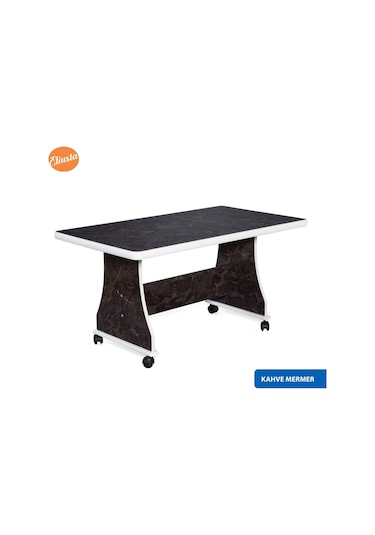 Mdf Orta Sehpa Salon Tekerlekli Orta Masa %100 Mdf Kalitesi Farkı