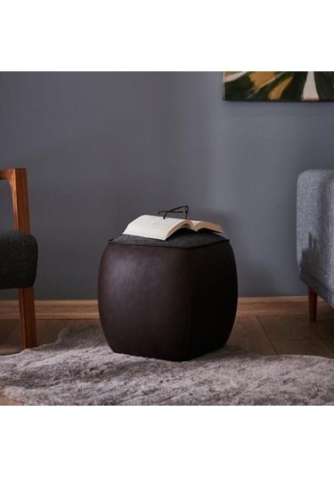 Just Home May Puf - Kahverengi Kahverengi